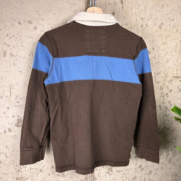 Urban Pipeline Skate Two Tone Rugby Collar Youth M Y2K Shirt - Picture 4 of 4